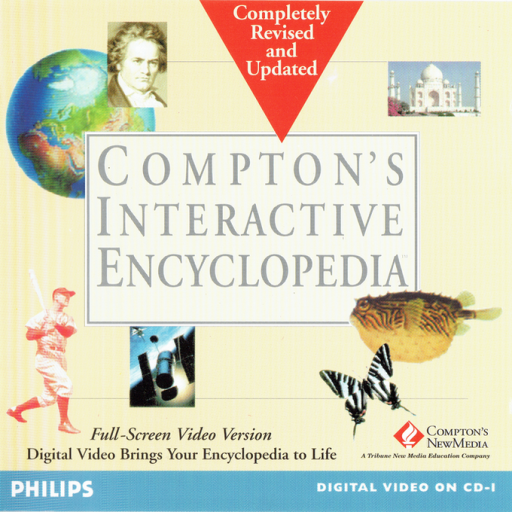 Compton's Interactive Encyclopedia box art for CD-i